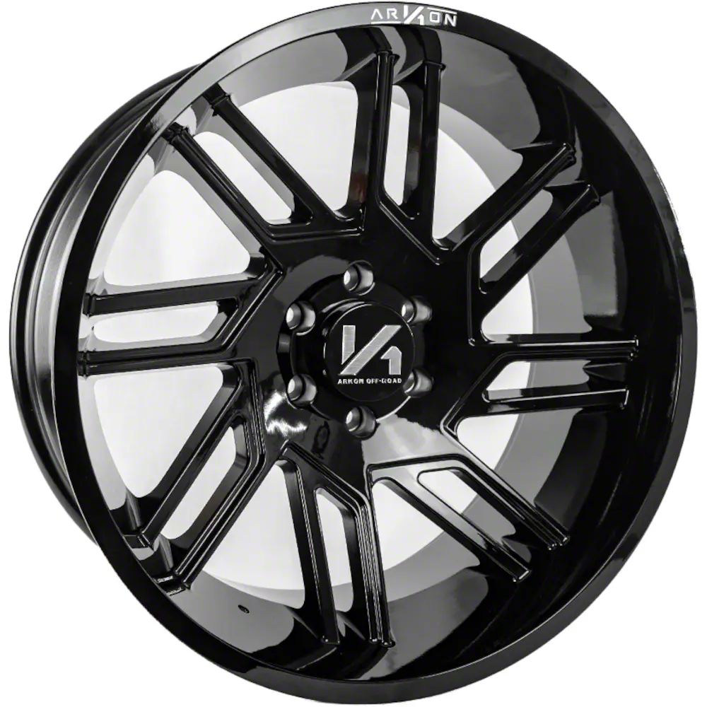 Arkon Off Road Tundra Davinci Gloss Black Lug Wheel X Mm