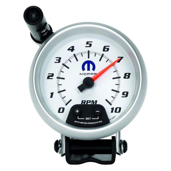 Auto Meter Jeep Wrangler 3 3 4 Inch Pedestal Tachometer With Shift