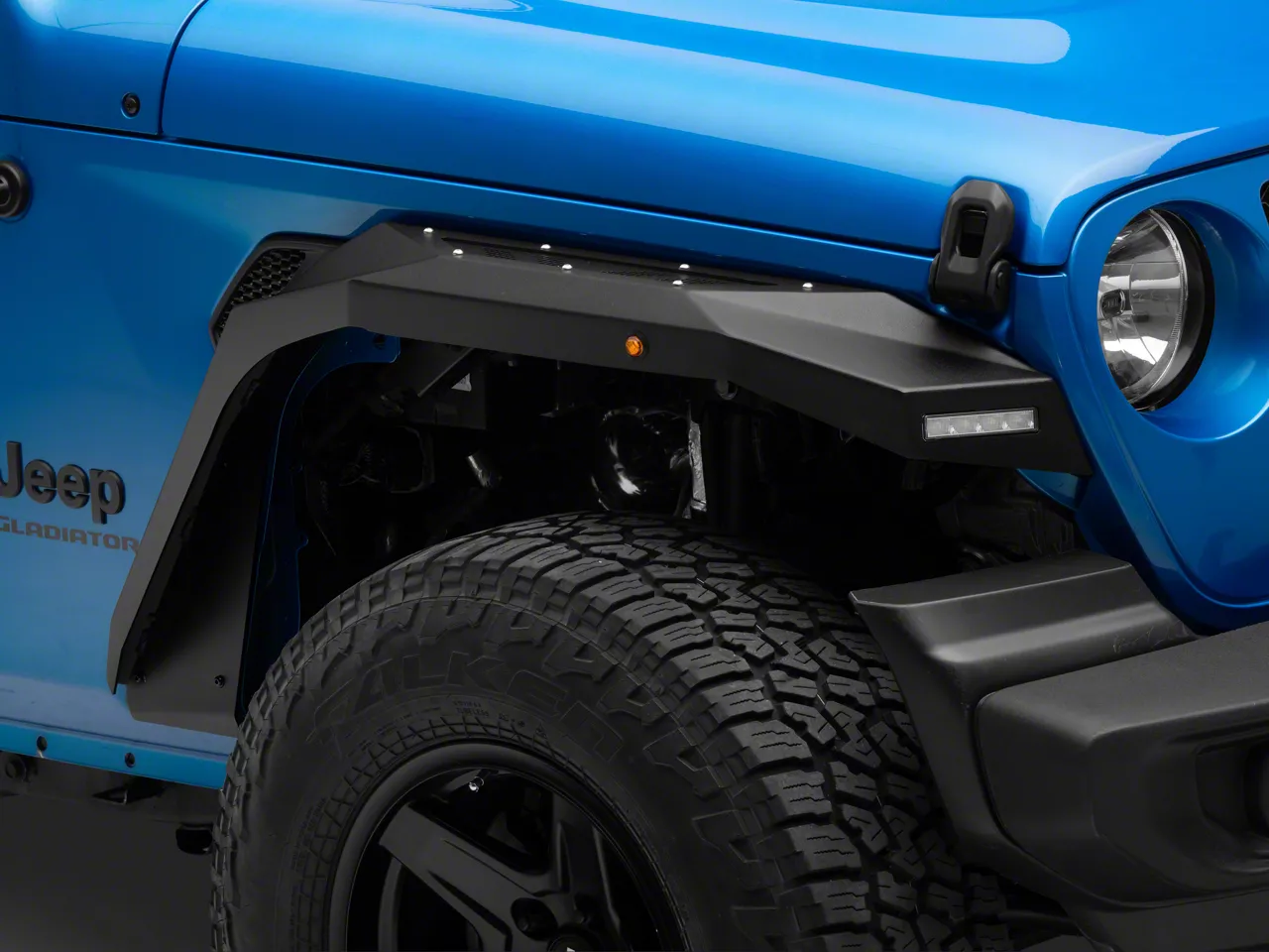 Barricade Jeep Gladiator X Series Fender Flares With Led Drl And Marker