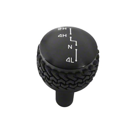 Dv Offroad Jeep Wrangler Wd Shifter Knob Black D Jp Bk