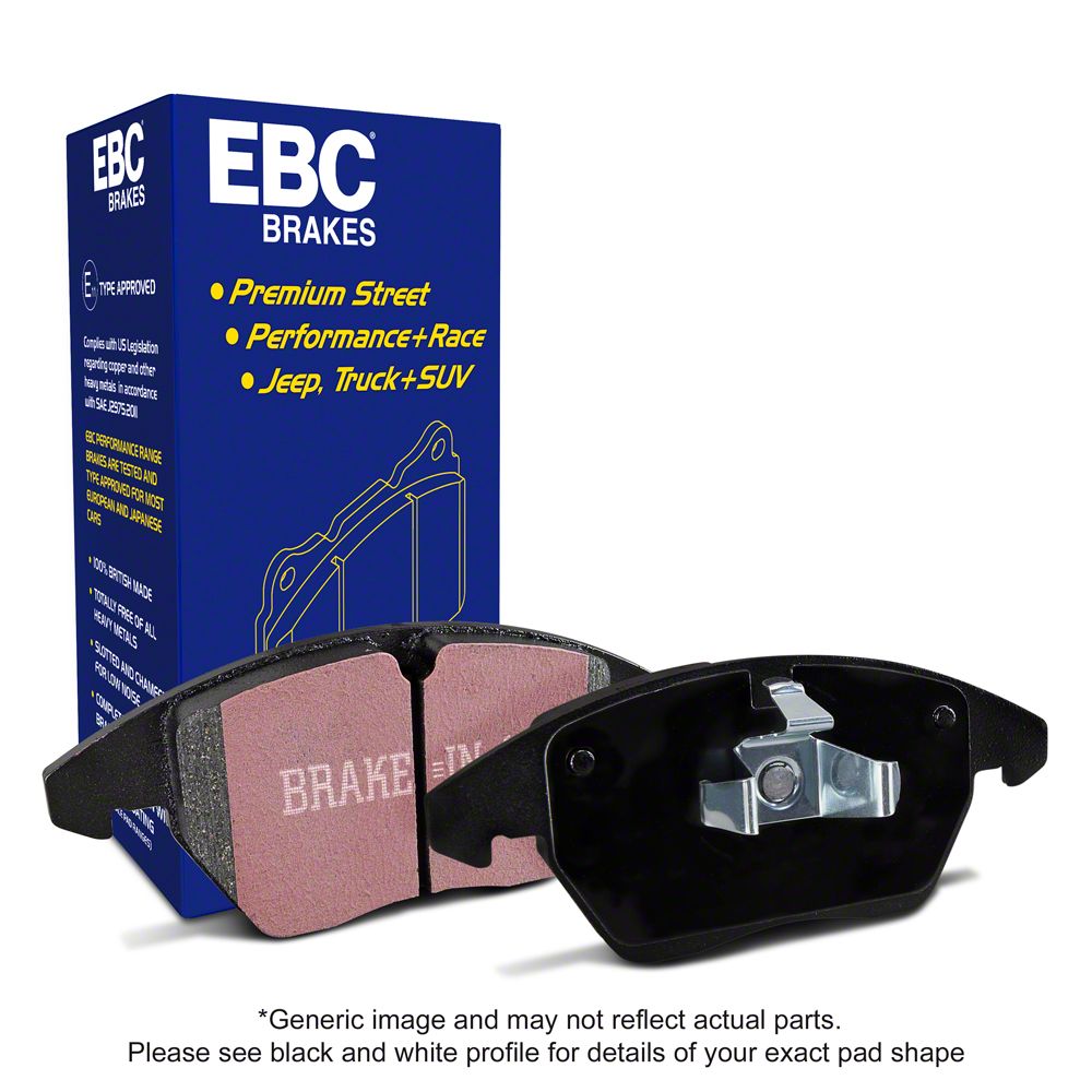 EBC Brakes Jeep Grand Cherokee Ultimax OEM Plus Organic Brake Pads