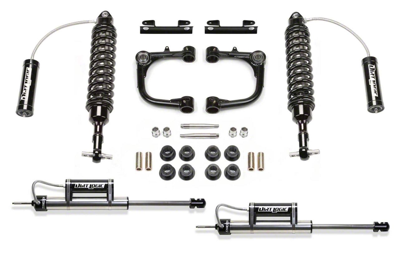 Fabtech Tacoma 3 Inch Uniball Upper Control Arm Lift Kit With Dirt