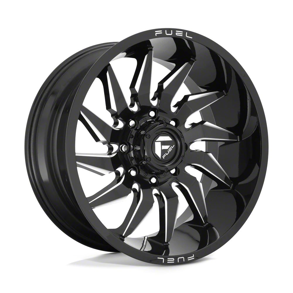 Fuel Wheels Jeep Wrangler Saber Gloss Black Milled Wheel X Mm