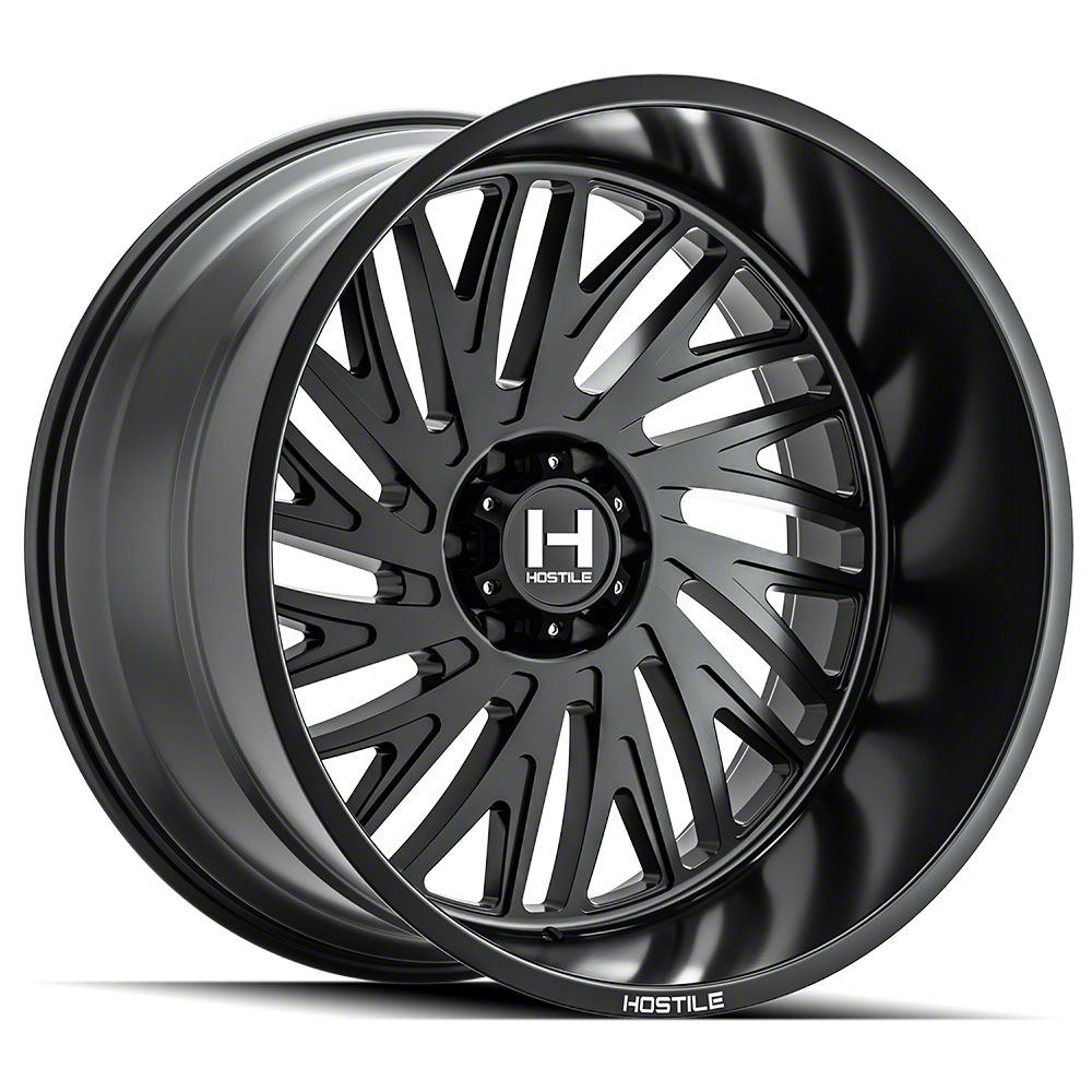 Hostile Tundra Syclone Asphalt 5 Lug Wheel 22x10 25mm Offset H131