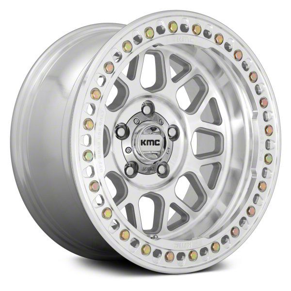 KMC Titan XD Grenade Crawl Beadlock Machined 6 Lug Wheel 18x9 10mm