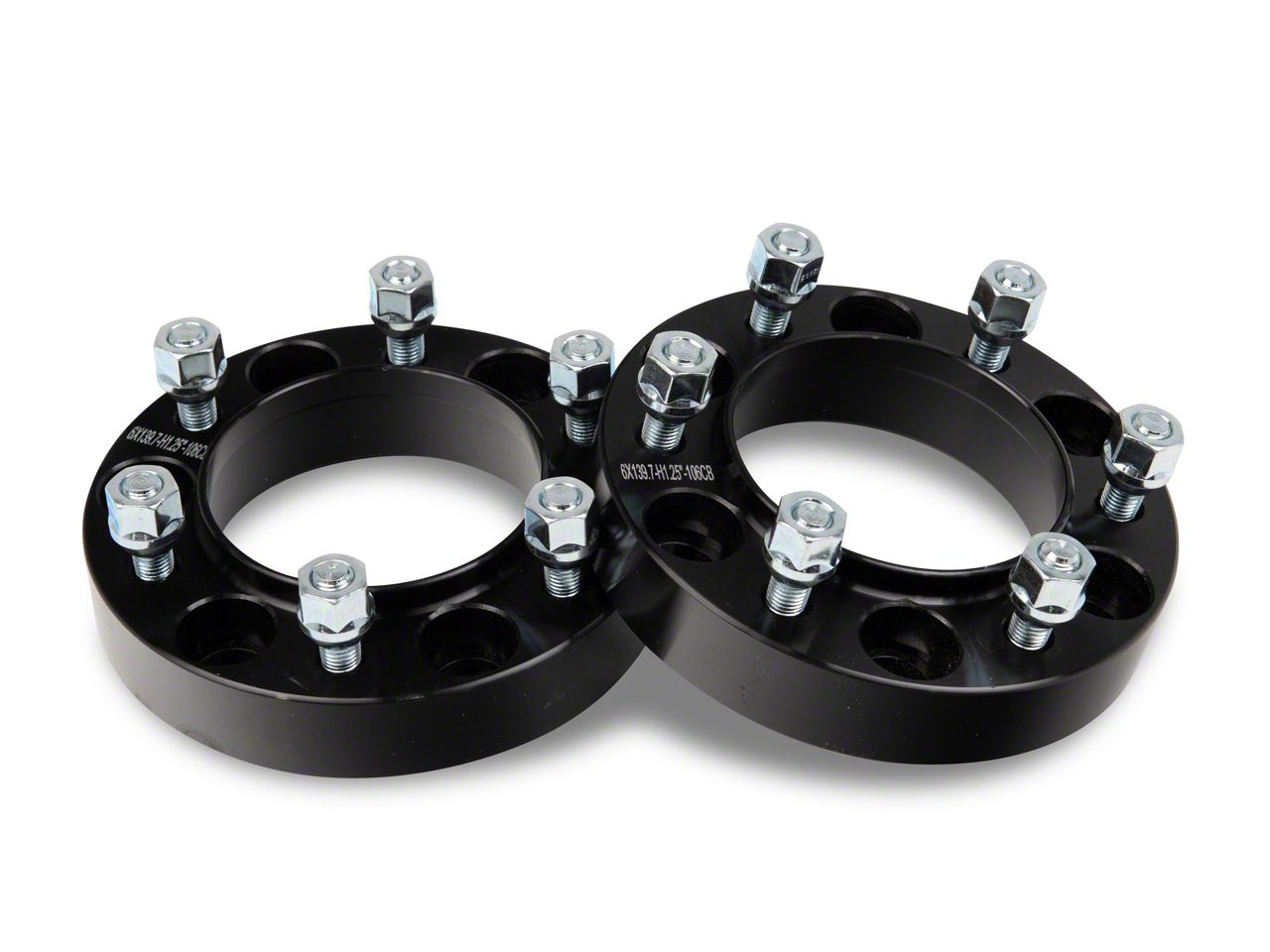 Mammoth Toyota Runner Inch Billet Lug Wheel Spacers Black