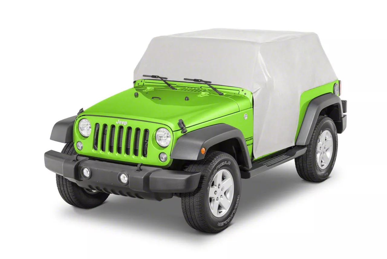 Mastertop Jeep Wrangler Five Layer Weatherproof Full Door Cab Cover