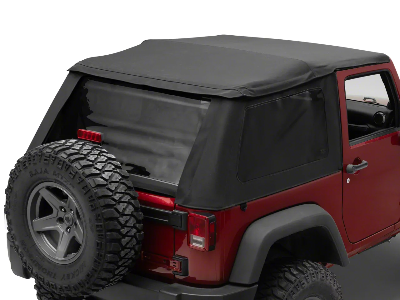 MasterTop Jeep Wrangler SkyMaster Fastback Complete Soft Top