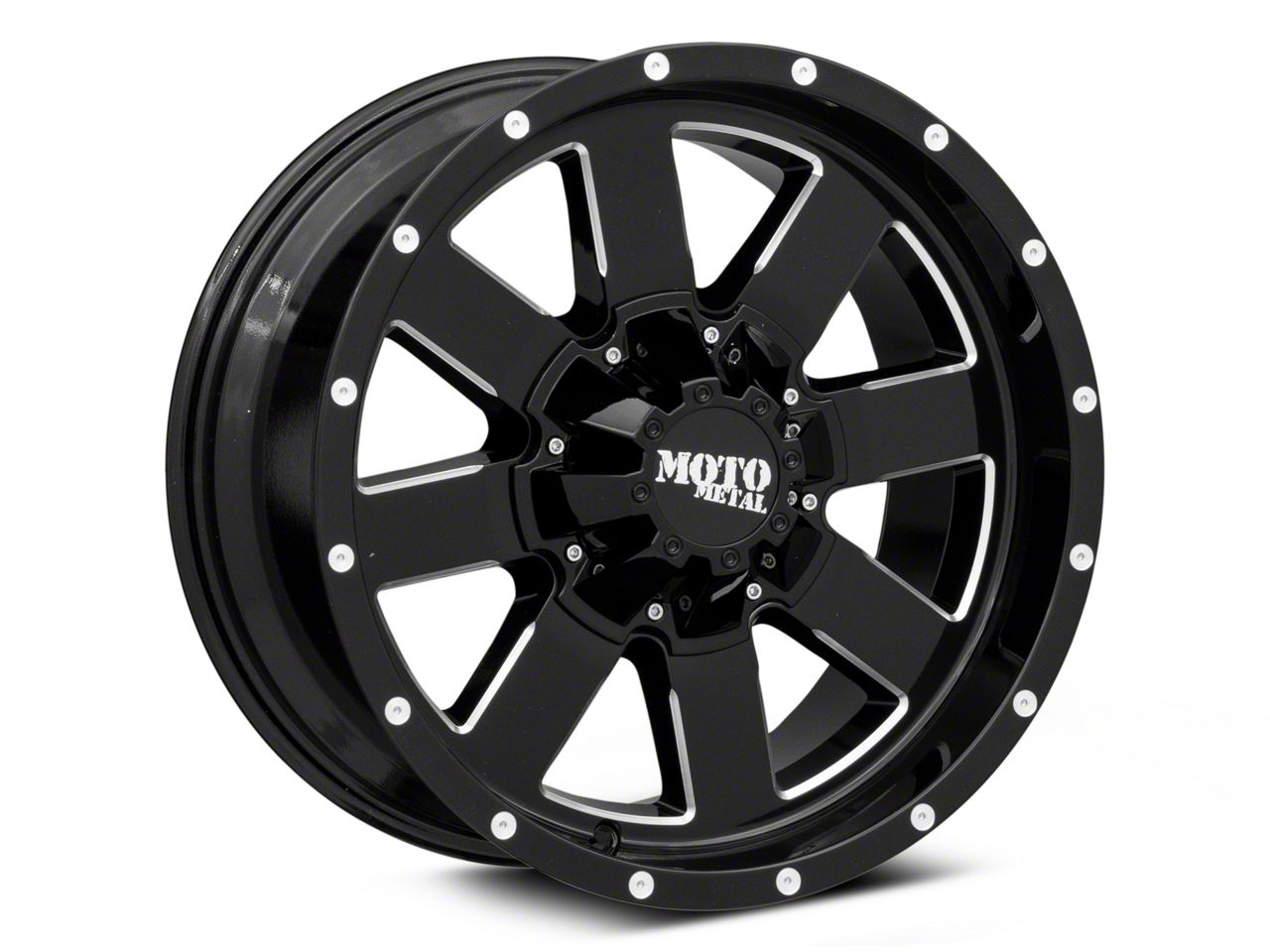 Moto Metal Jeep Grand Cherokee MO962 Gloss Black Milled Wheel 20x9