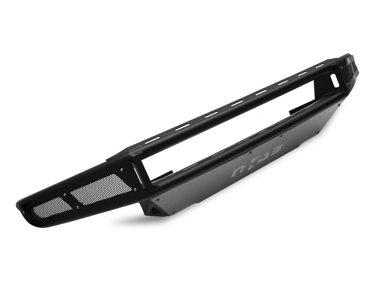 N Fab Tundra M RDS Pre Runner Front Radius Bumper Textured Black