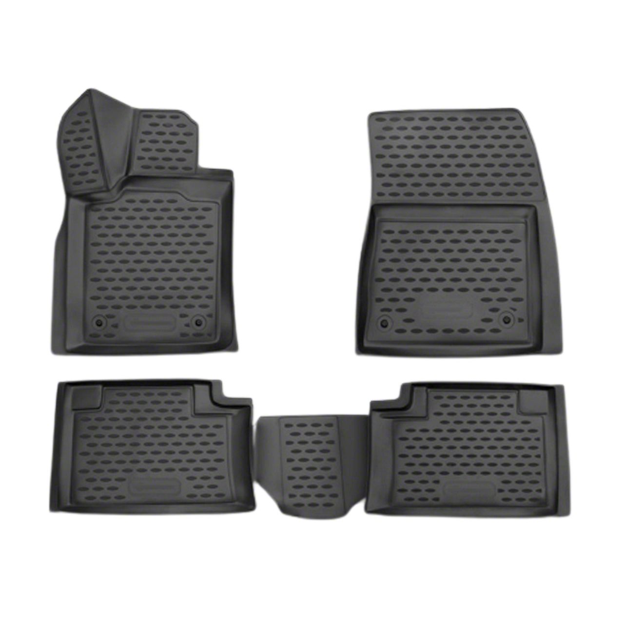 OMAC Jeep Grand Cherokee All Weather Molded 3D Front And Rear Floor