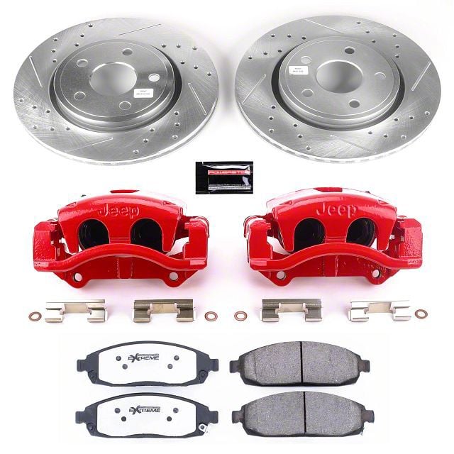 Powerstop Jeep Grand Cherokee Z Street Warrior Brake Rotor Pad And