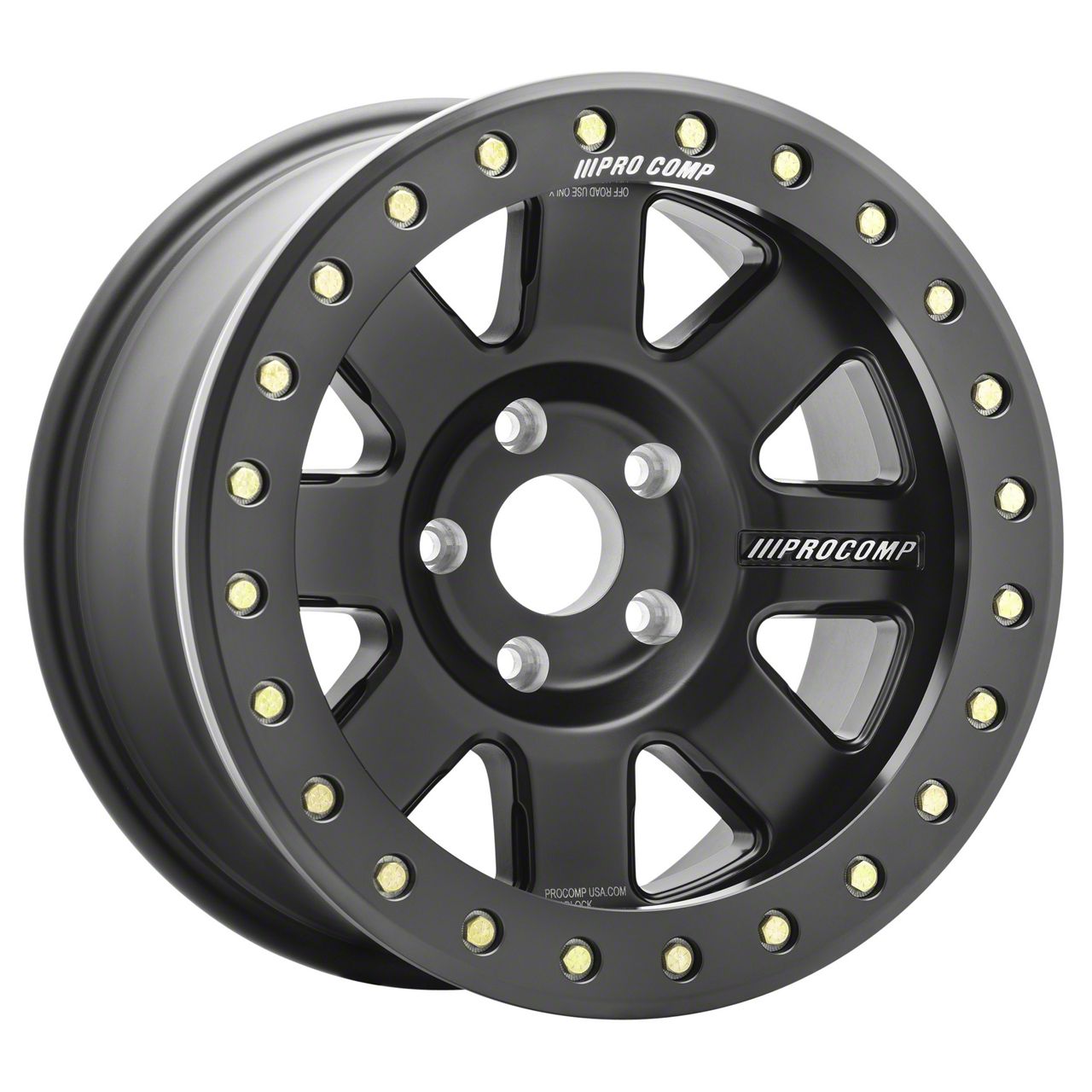 Pro Comp Wheels Jeep Wrangler Trilogy Race Satin Black Wheel X