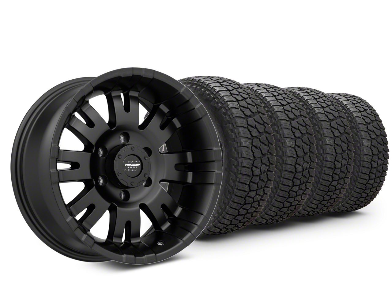 Tacoma X Pro Comp Series Wheel In Falken All Terrain Wildpeak