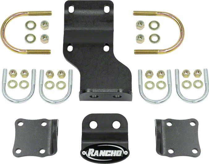 Rancho Jeep Wrangler Dual Steering Stabilizer Bracket RS64102 07 24