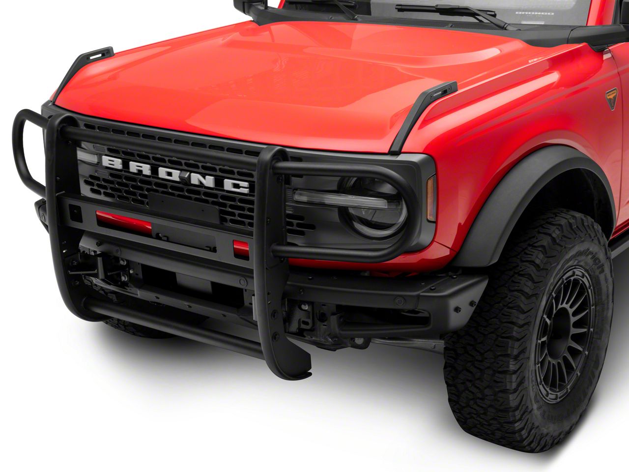 Redrock Bronco Hd Modular Grille Guard Black Fb Bronco