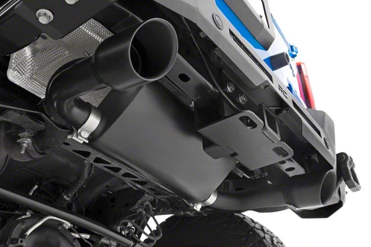 Rough Country Bronco Performance Dual Exit Exhaust System With Black