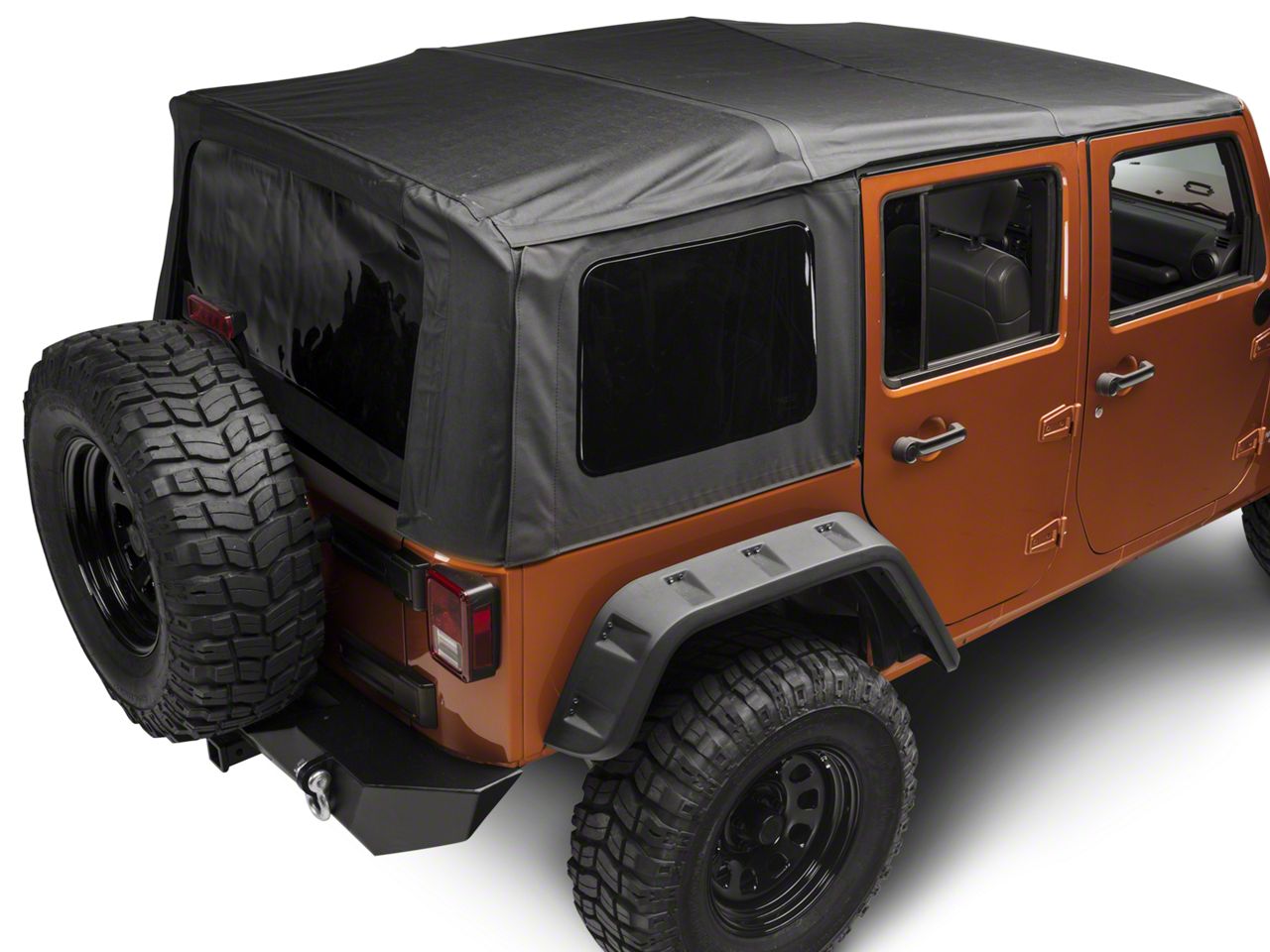 Rugged Ridge Jeep Wrangler Xhd Replacement Soft Top With Spring Assist