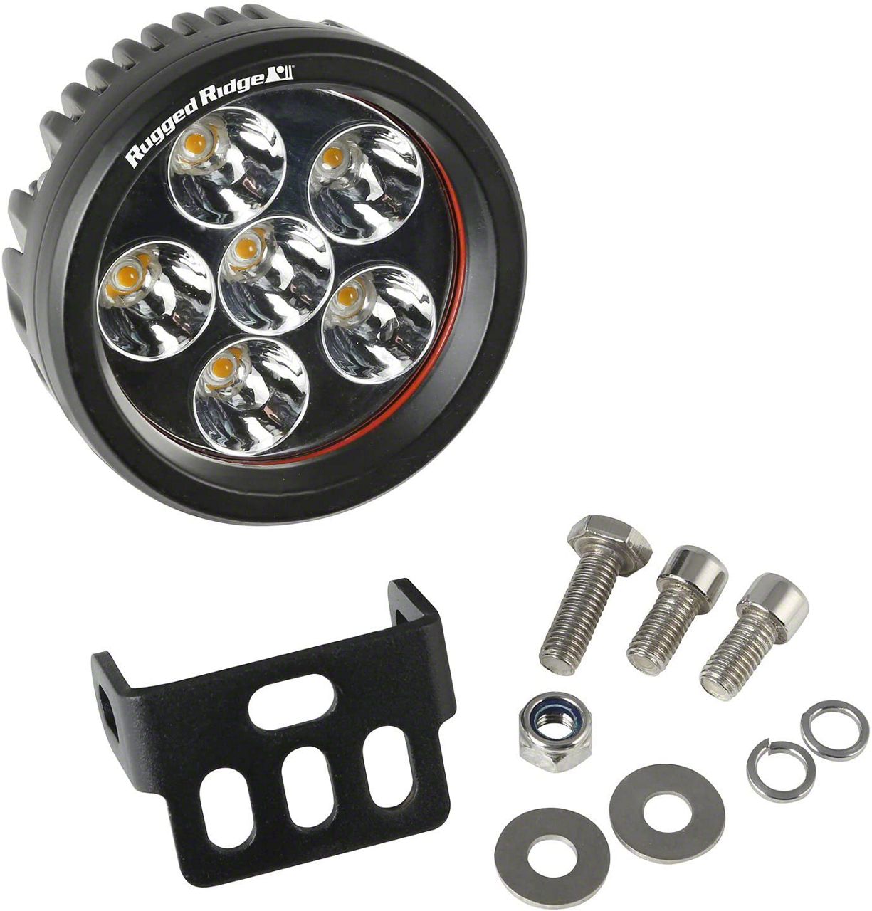 Rugged Ridge Bronco Inch Round Led Light Driving Beam