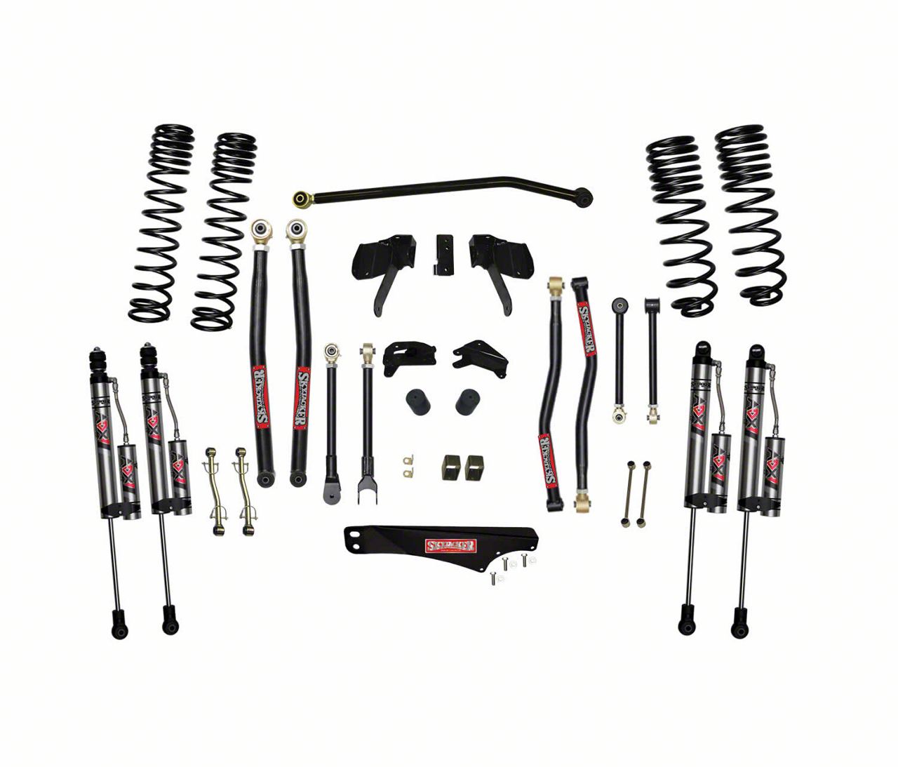 Skyjacker Jeep Wrangler Inch Long Arm Suspension Lift Kit With Adx