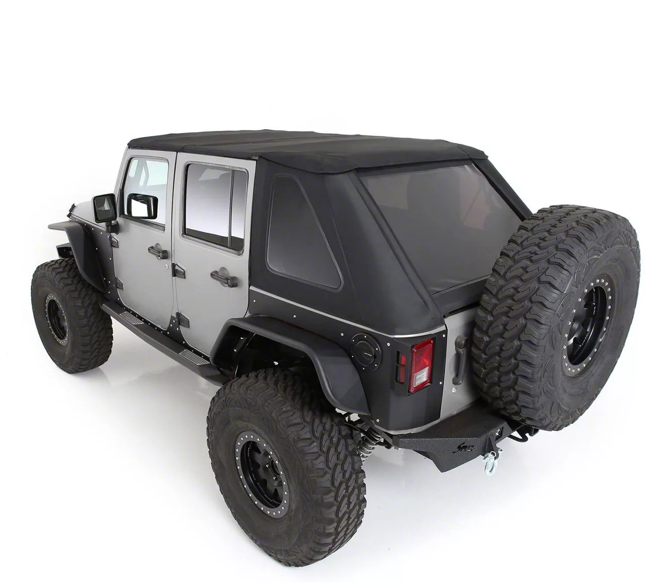 Smittybilt Jeep Wrangler Bowless Combo Soft Top With Tinted Windows