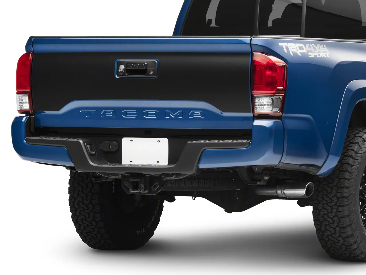 Sec Tacoma Tailgate Decal Matte Black Tt Tacoma Free