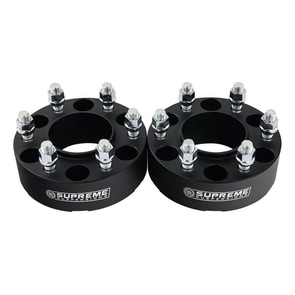 Supreme Suspensions Bronco Inch Pro Billet Wheel Spacers Black Set