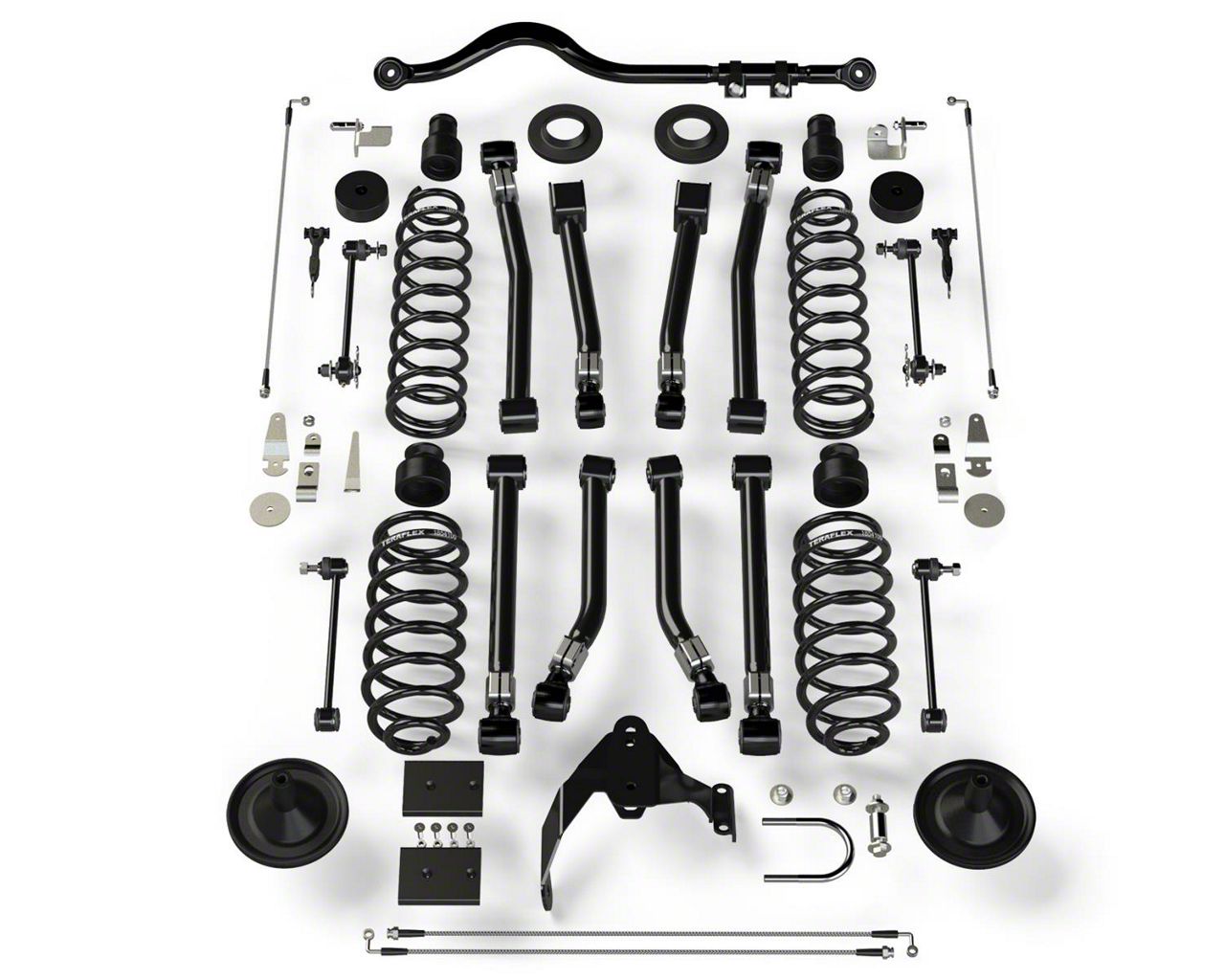 Teraflex Jeep Wrangler 4 Inch Suspension Lift Kit With Alpine Short