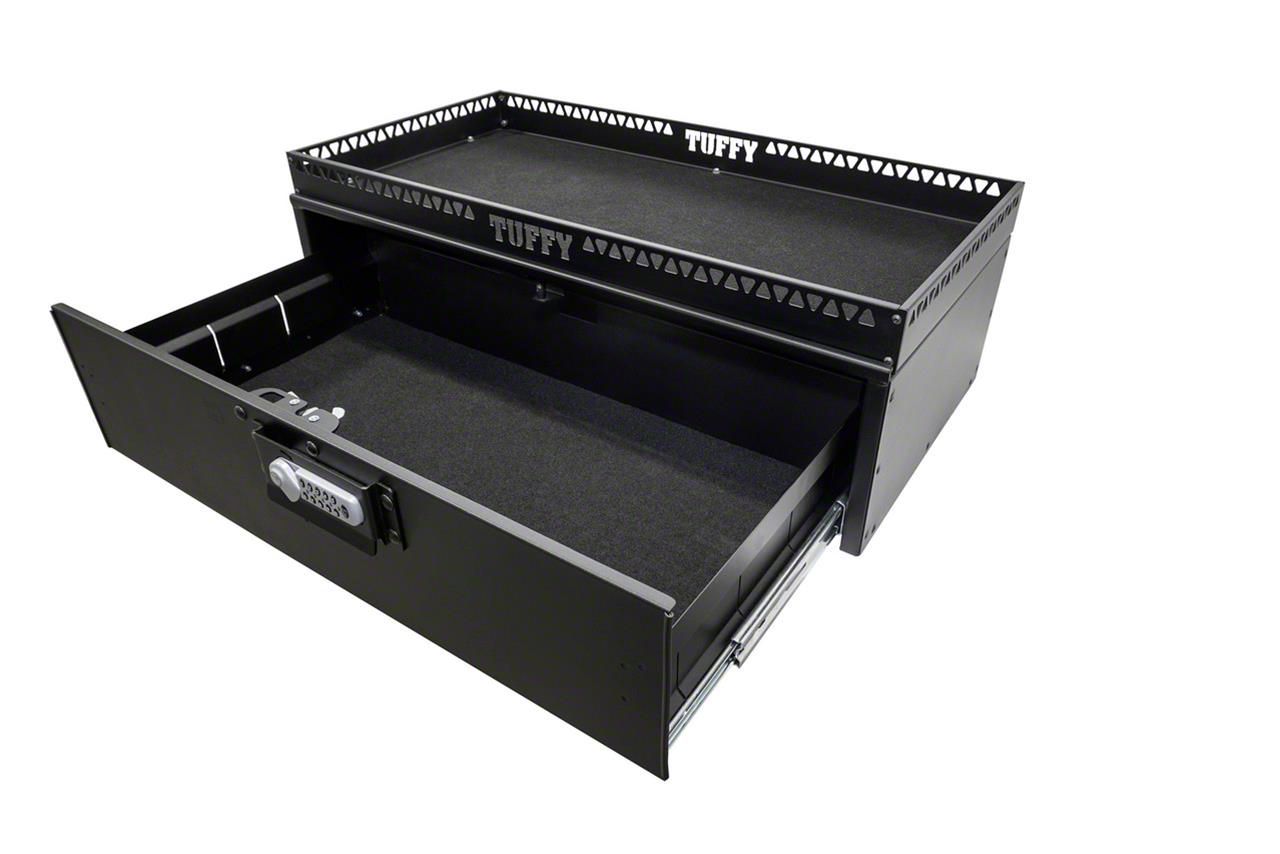 Tuffy Security Products Tacoma Cargo Area Security Drawer With Shelf