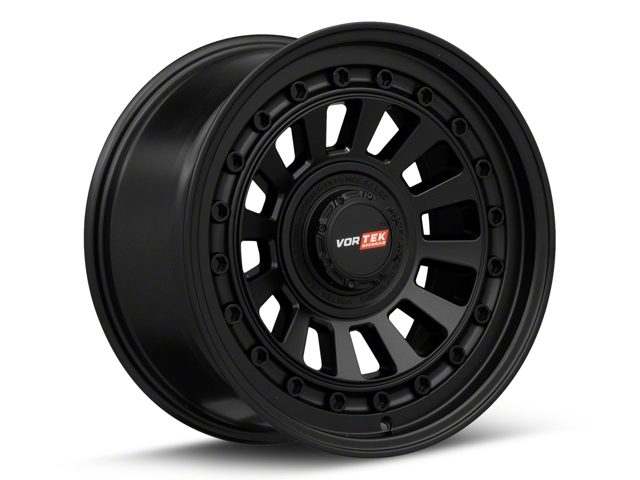 Vortek Off Road Titan XD VRD 702 Matte Black 6 Lug Wheel 18x9 12mm