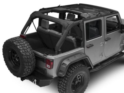 Bestop Jeep Wrangler Targa Style Sun Bikini Top Mesh