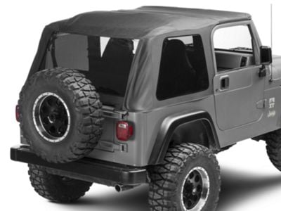 Smittybilt Jeep Wrangler Bowless Combo Soft Top W Tinted Windows