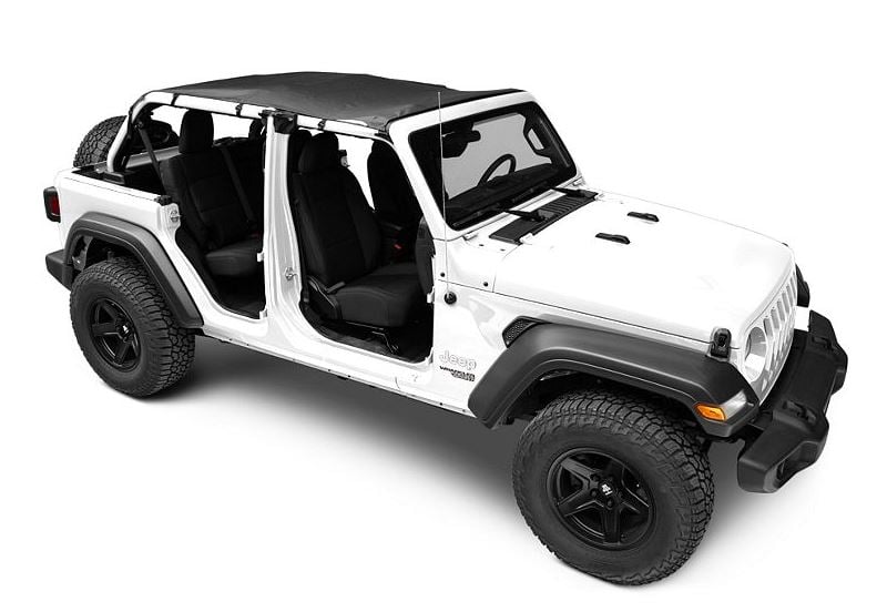 Bestop Safari-Style Header Bikini Top 18-24 Jeep Wrangler JL