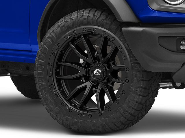 Fuel Wheels Rebel Matte Black 6-Lug Wheel