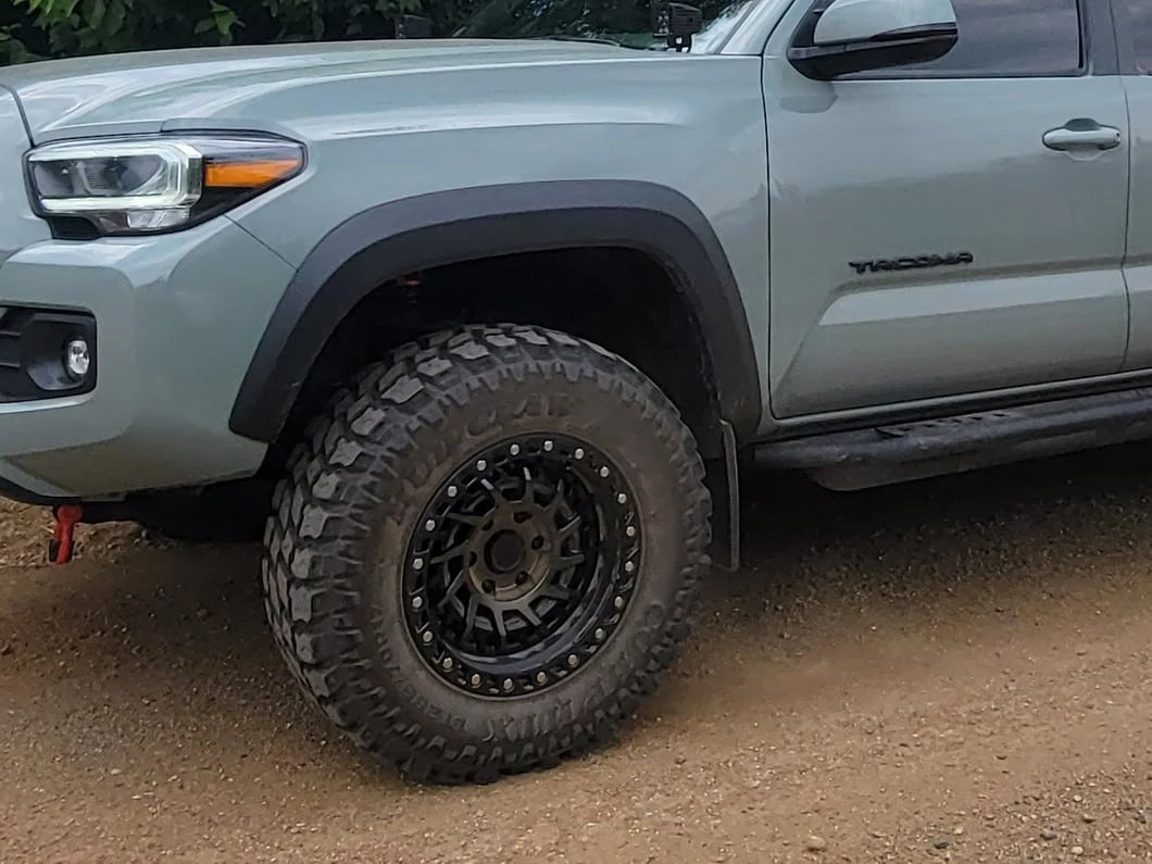 Big Tire on a Tacoma