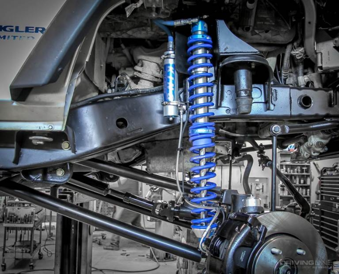 Suspension Mod on a Jeep Wrangler