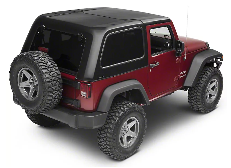 DV8 Offroad Ranger Fastback Hard Top (07-18 Jeep Wrangler JK 2-Door)