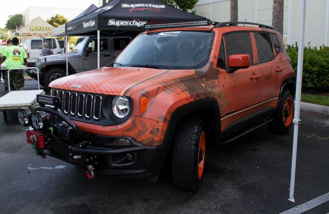 Car Show Jeep Renegade