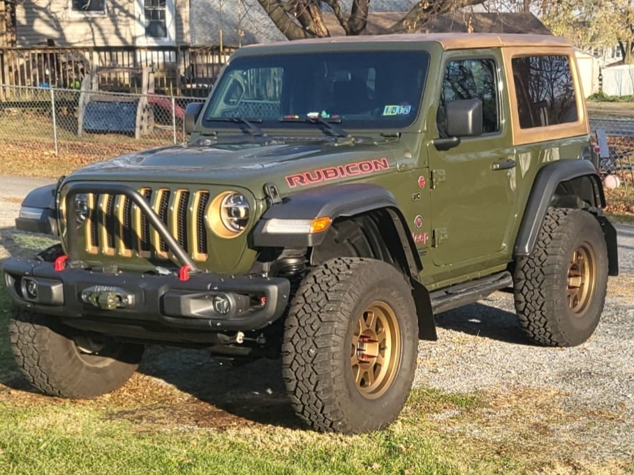 18-24 Jeep Wrangler JL 2-Door Rubicon