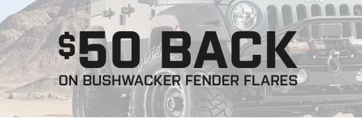 Bushwacker Fender Flare Rebate