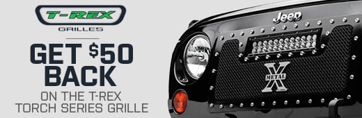 T-Rex Torch Grille Rebate