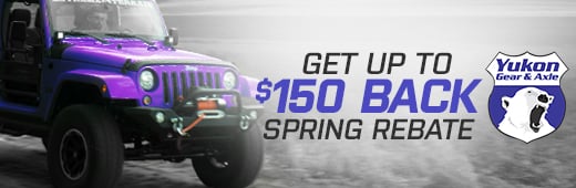 Yukon Spring Rebate