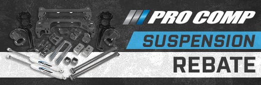 Pro Comp Suspension Rebate