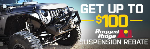 Rugged Ridge Suspension Rebate