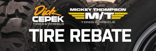 Mickey Thompson Rebate