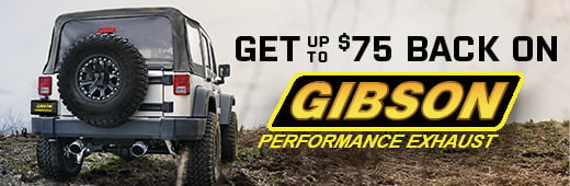 Gibson Exhaust Rebate