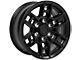 TY17 Satin Black 6-Lug Wheel; 16x7; 13mm Offset (05-15 Tacoma)