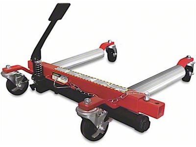 BendPak 13-Inch Tire Width Go-Cart Car Dollies; 1,500 lb. Capacity