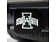 Hitch Cover with Iowa State University Logo; Black (Universal; Some Adaptation May Be Required)