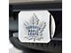 Hitch Cover with Toronto Maple Leafs Logo; Chrome (Universal; Some Adaptation May Be Required)